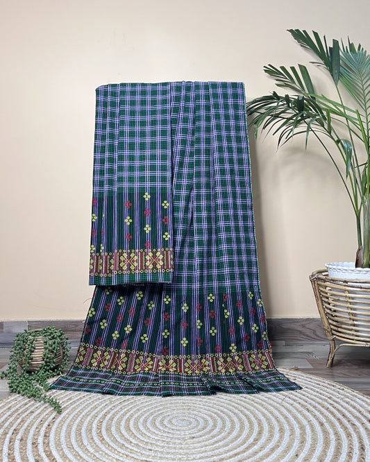 Pajok design Mising mekhela sador