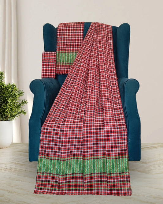 Pajok design Mising mekhela sador