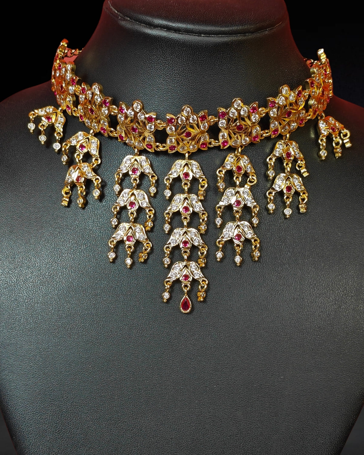 Bridal stone jewellery set
