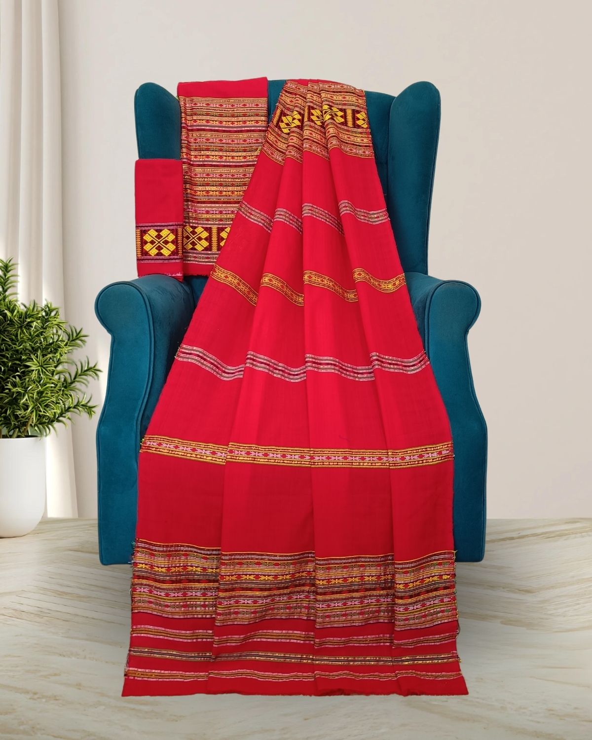 Gero design padmini cotton Mising mekhela sador