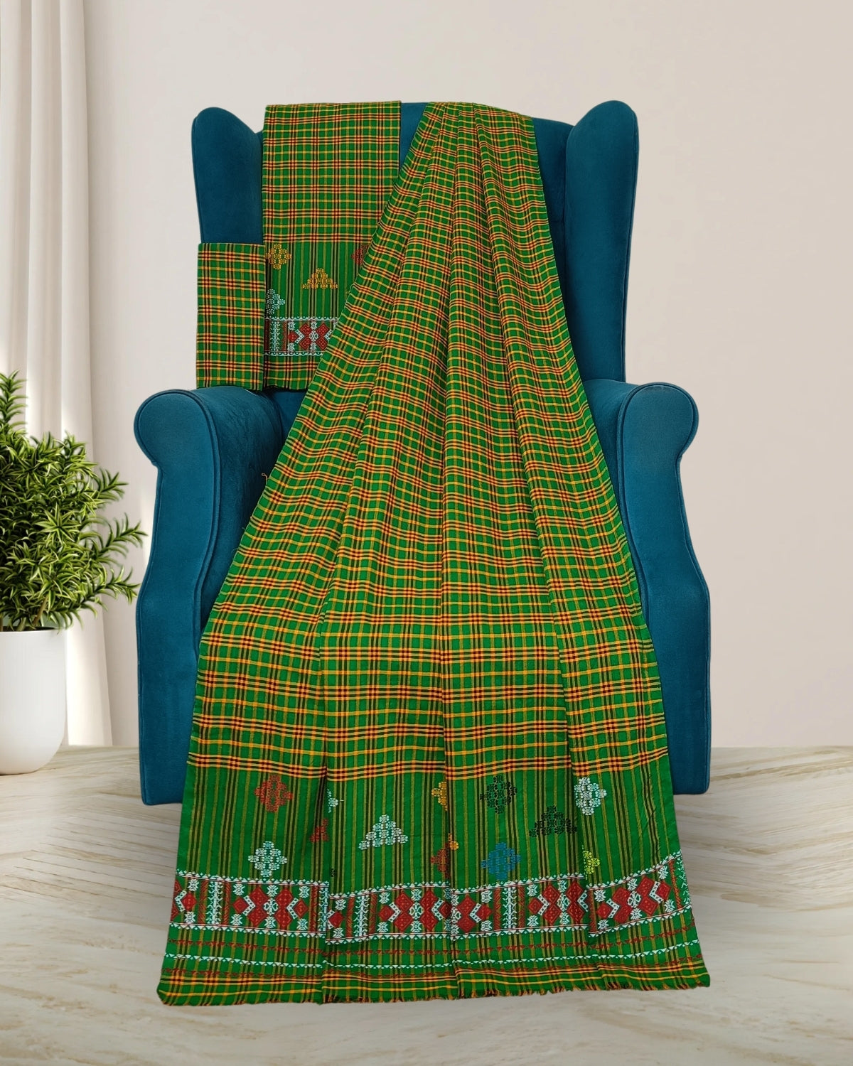 Pajok design Mising mekhela sador