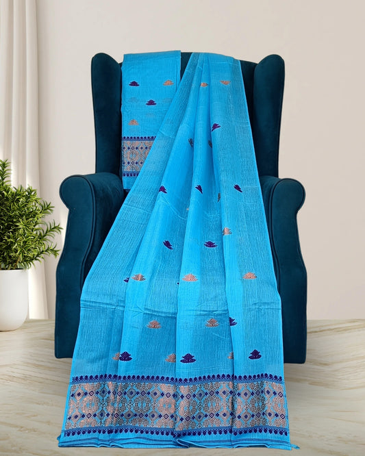 Nuni cotton mekhela sador
