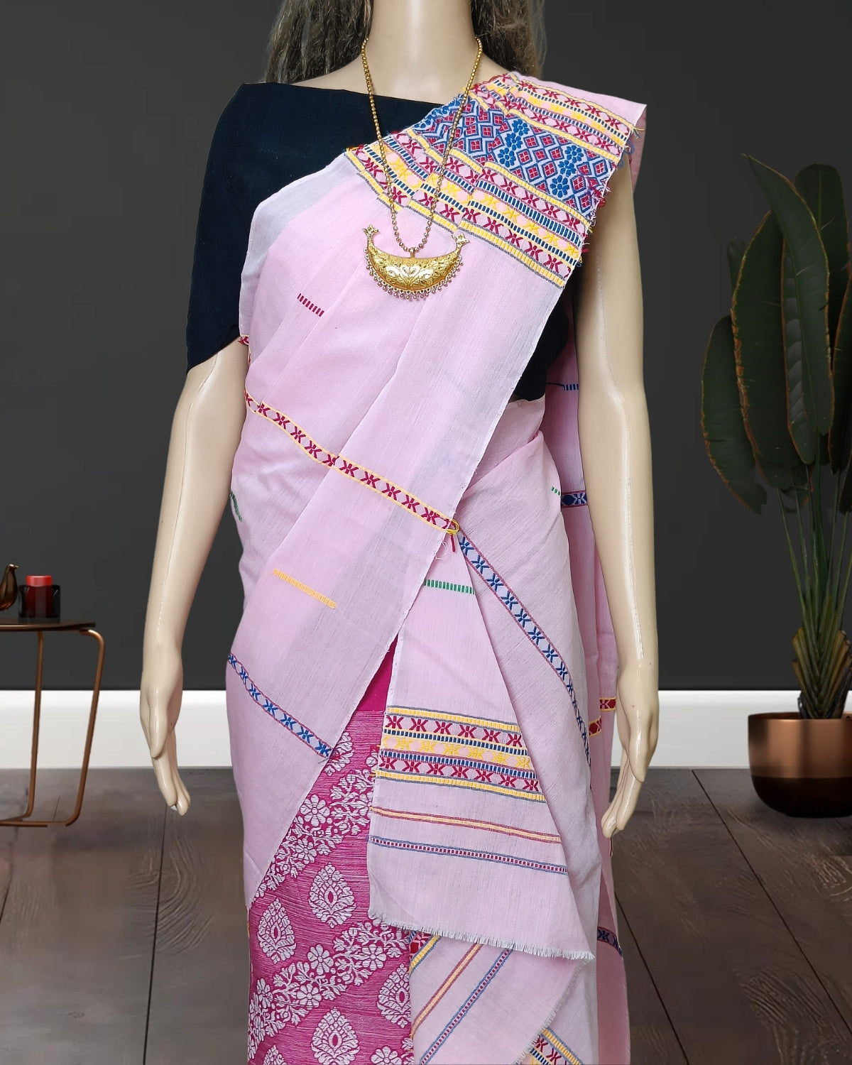 Gero design padmini cotton single sador