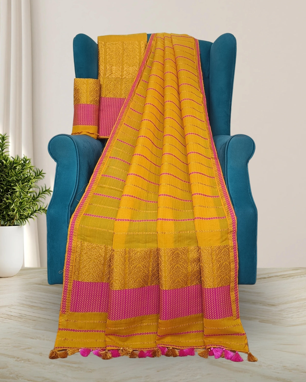 Kesapaat cotton mekhela sador