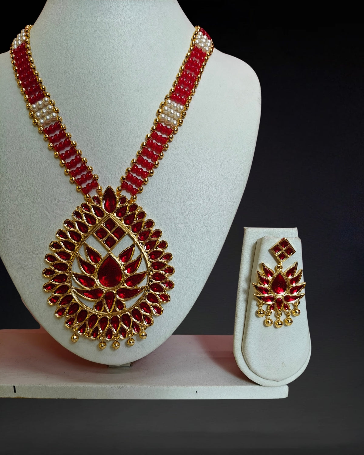 Heavy dugdugi jewellery set