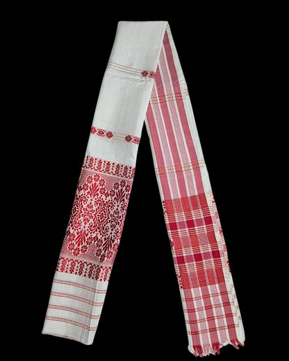 Mulberry silk x mercerised cotton - Assamese gamusa