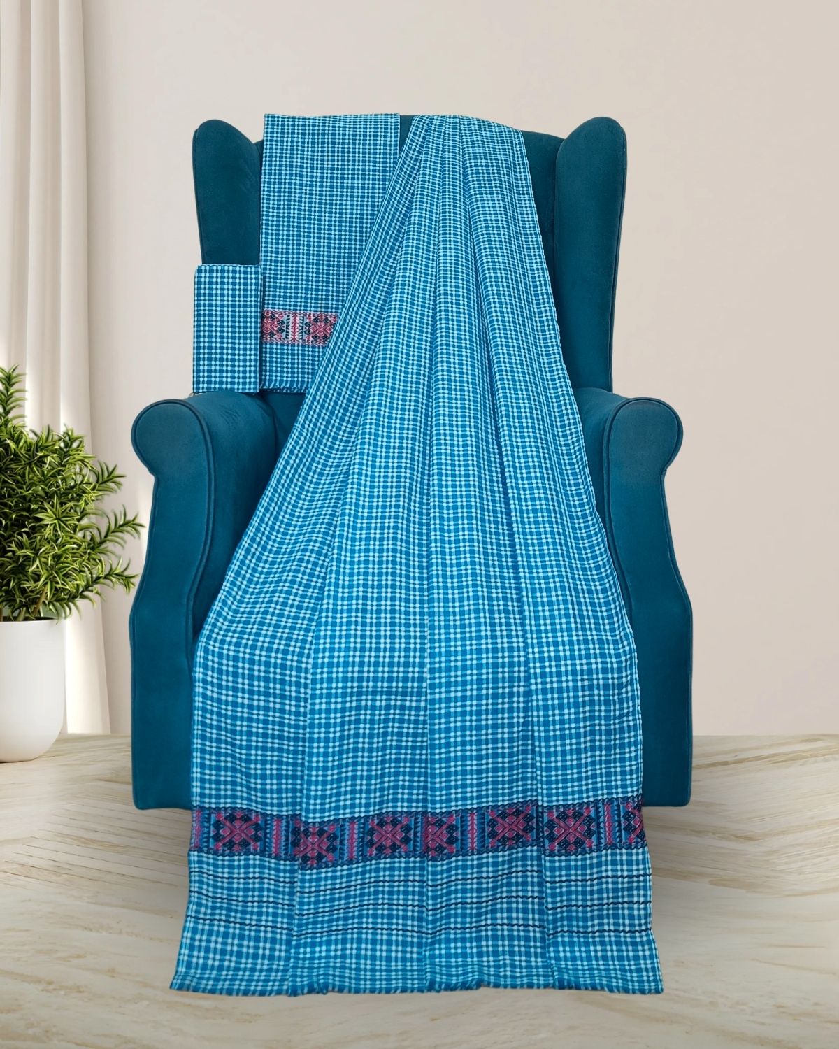 Pajok design Mising mekhela sador