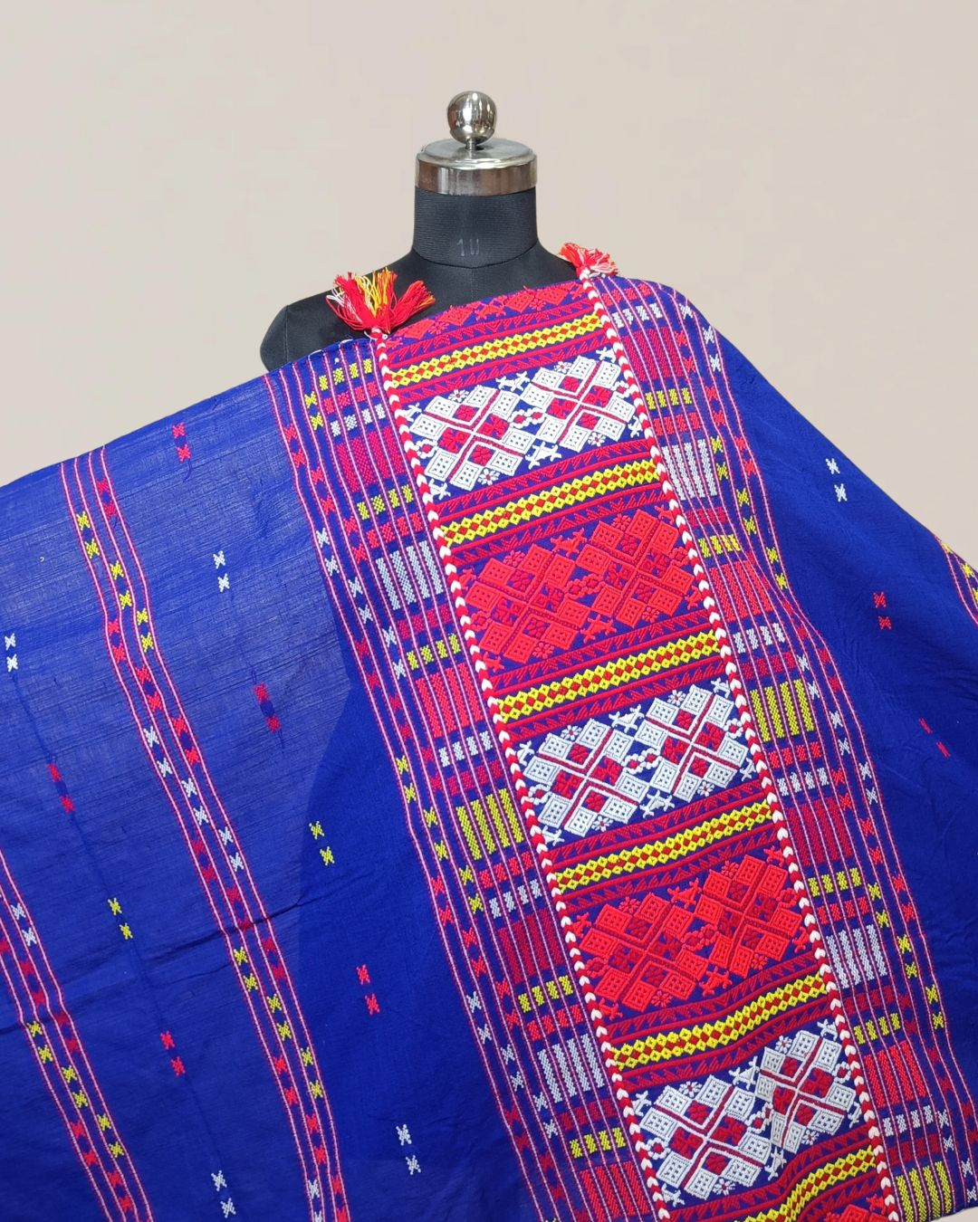 Blue padmini cotton Mising gero