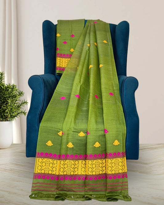 Nuni cotton mekhela sador