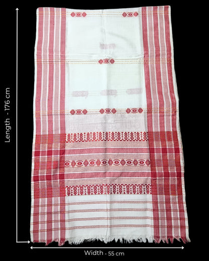 Mulberry silk x mercerised cotton - Assamese gamusa