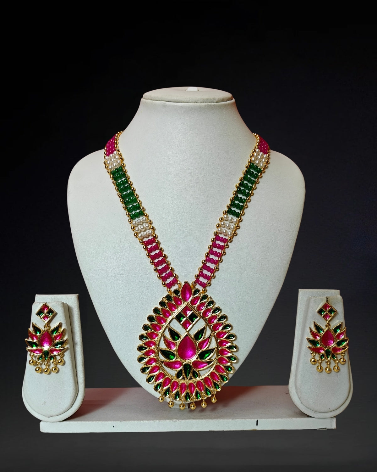 Heavy dugdugi jewellery set