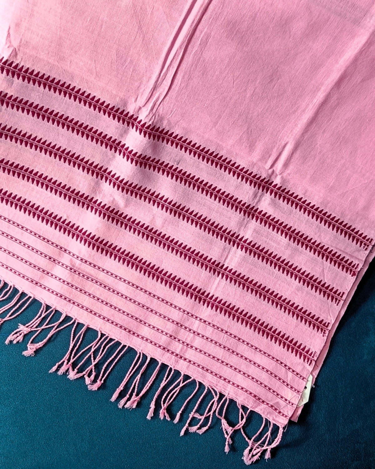 Cotton stole - Pink