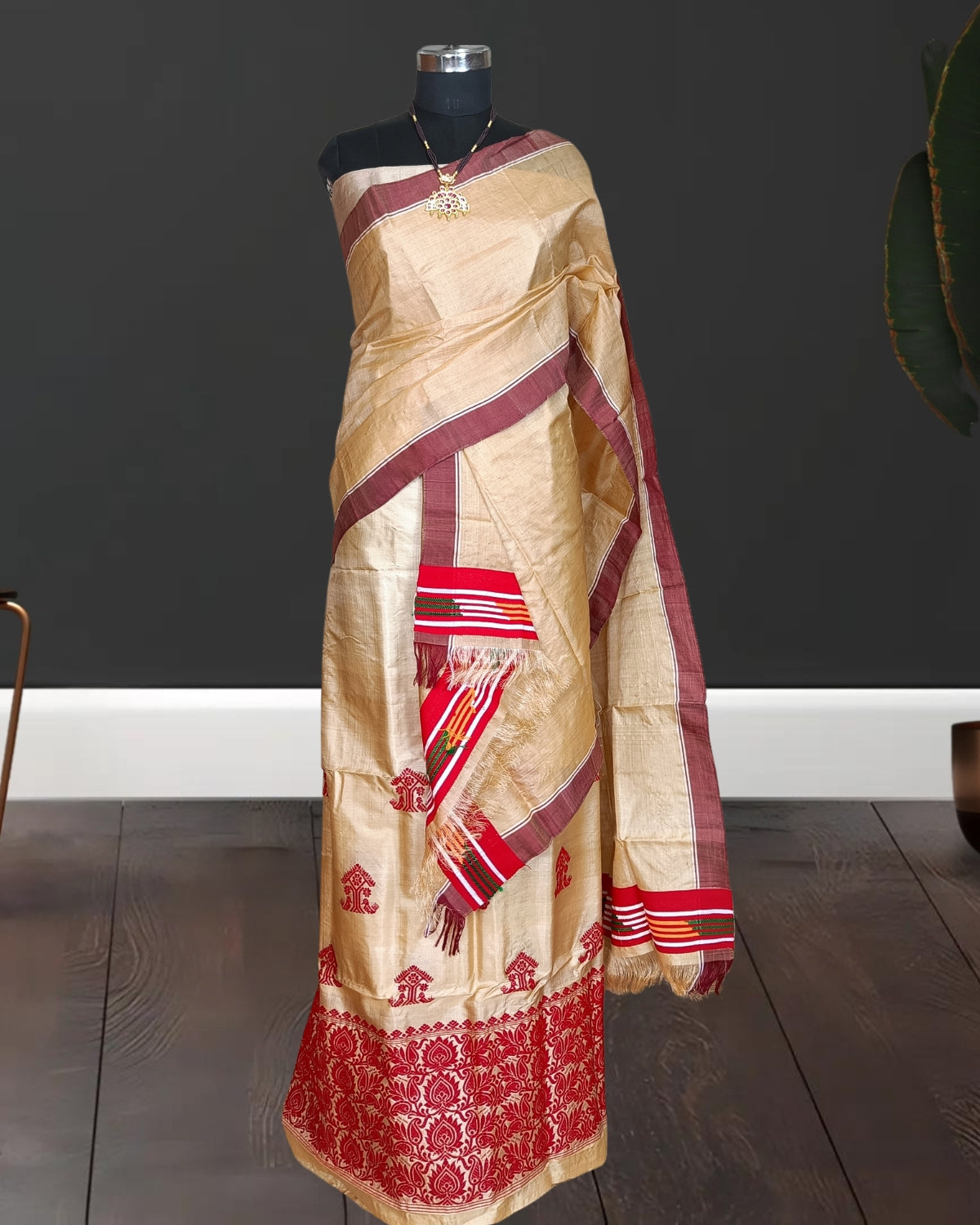 Tussar silk riha