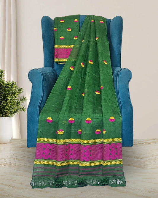 Nuni cotton mekhela sador