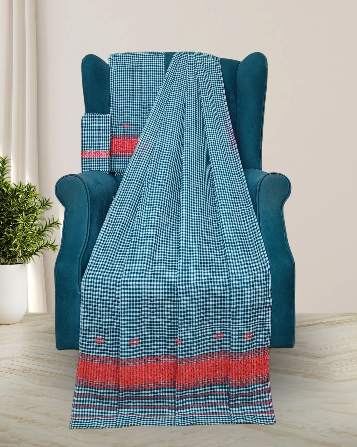 Pajok design Mising mekhela sador