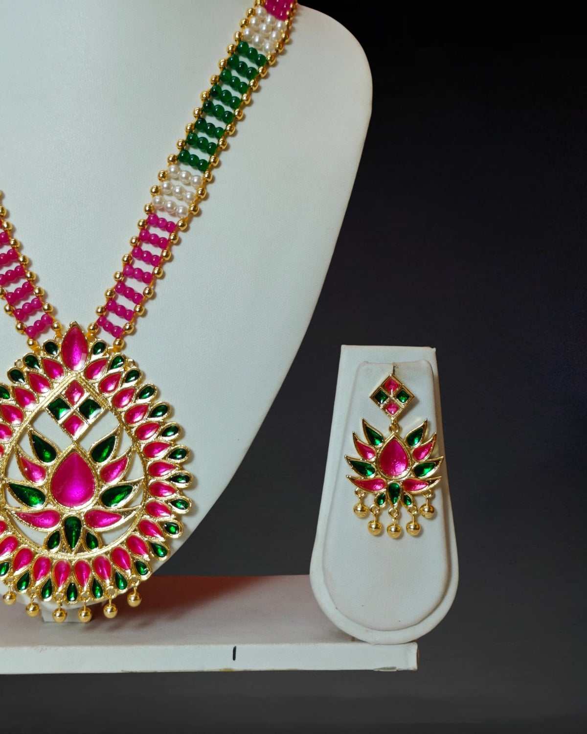 Heavy dugdugi jewellery set
