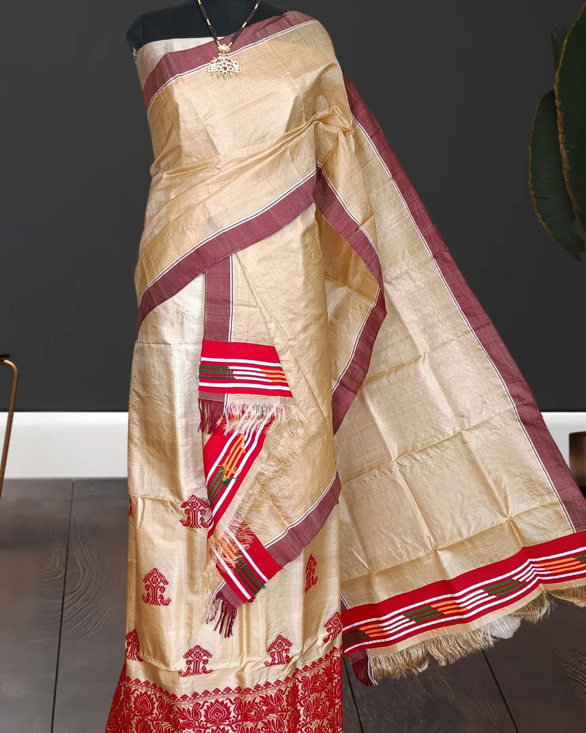 Tussar silk riha