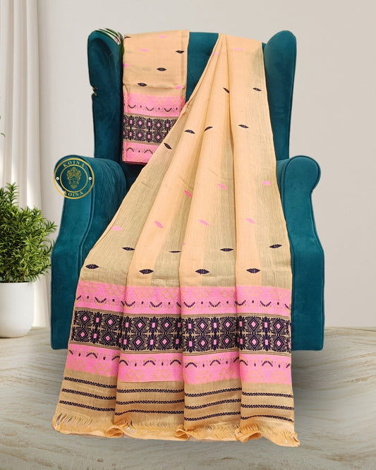 Nuni Cotton Mekhela Chadar