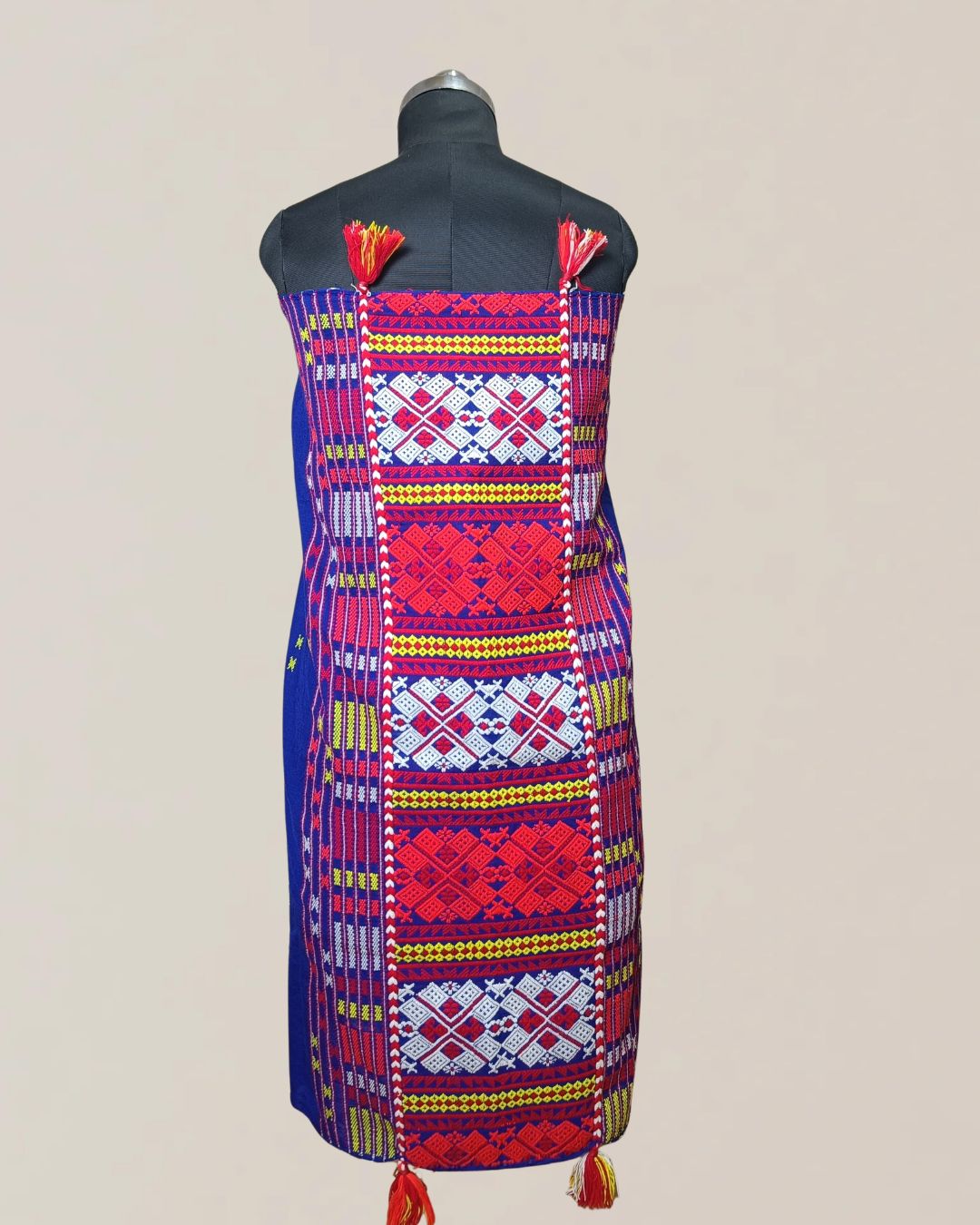 Royal blue padmini cotton Mising gero