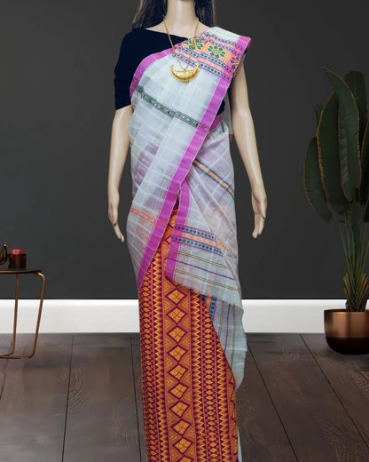 Gero design semi nuni single sador - White