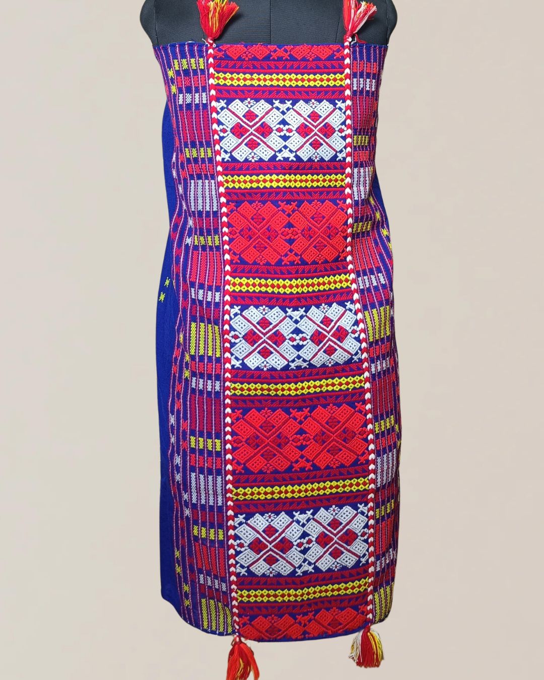 Royal blue padmini cotton Mising gero