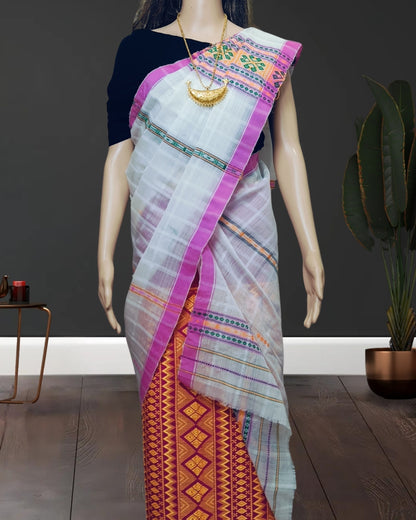 Gero design semi nuni single sador - White