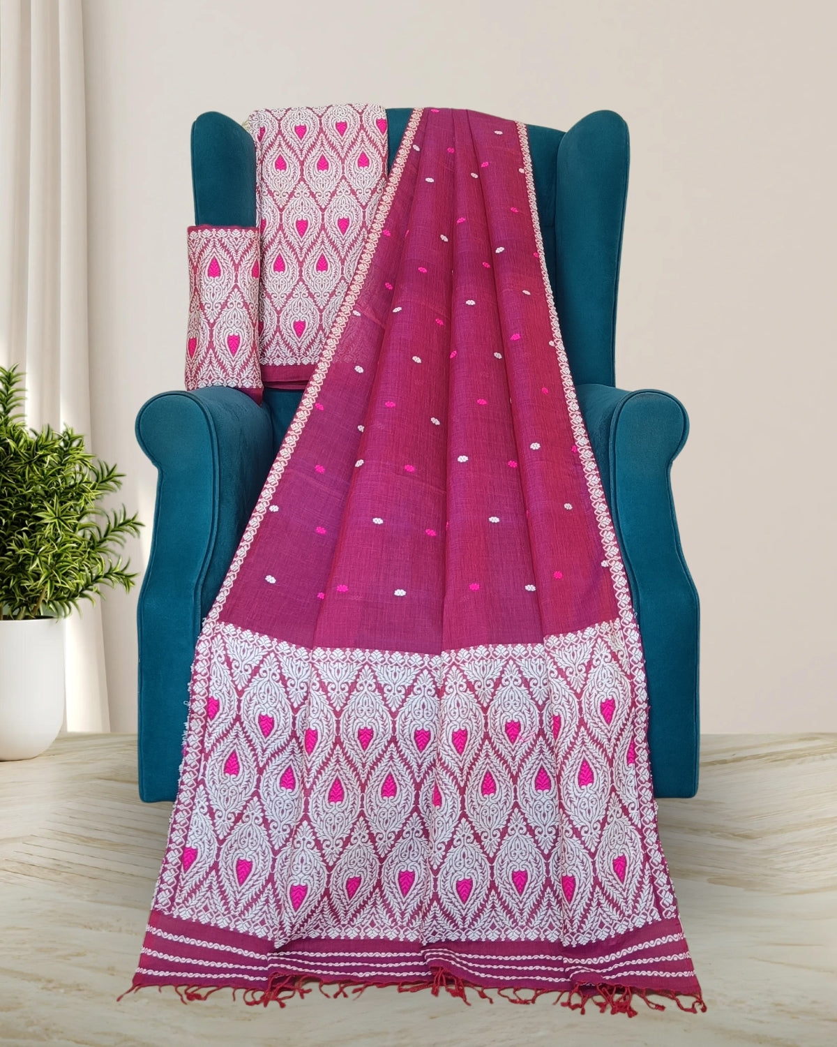 Kesapaat cotton mekhela sador