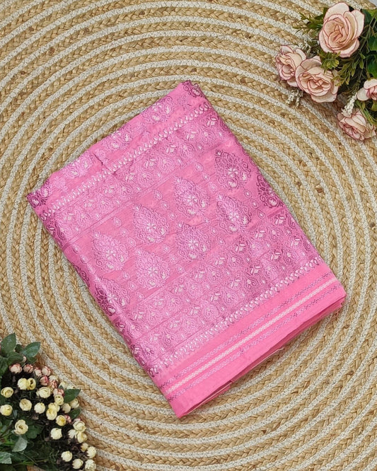 Semi paat mekhela sador
