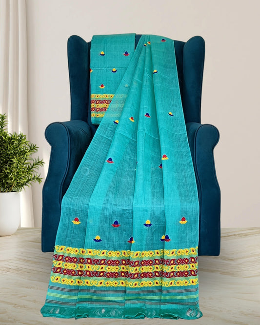 Nuni cotton mekhela sador