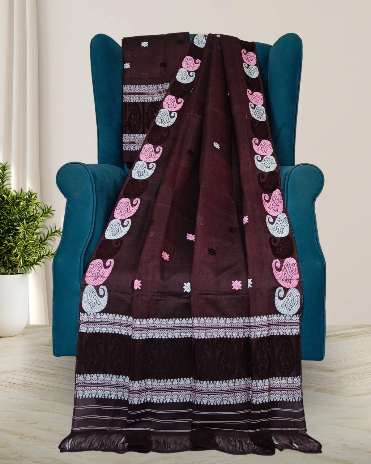 Kesapaat cotton mekhela sador