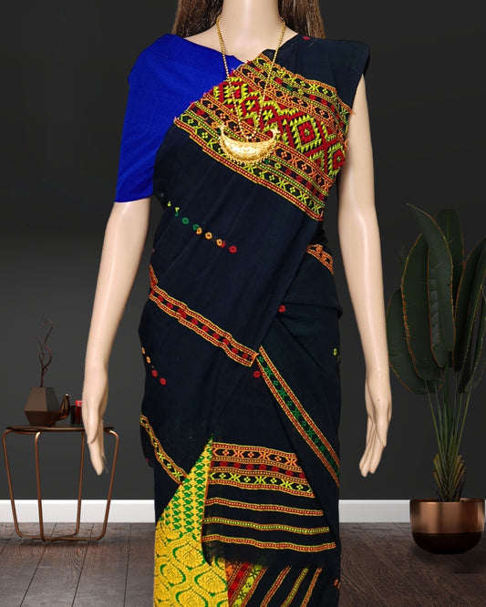 Gero design padmini cotton single chadar - Black