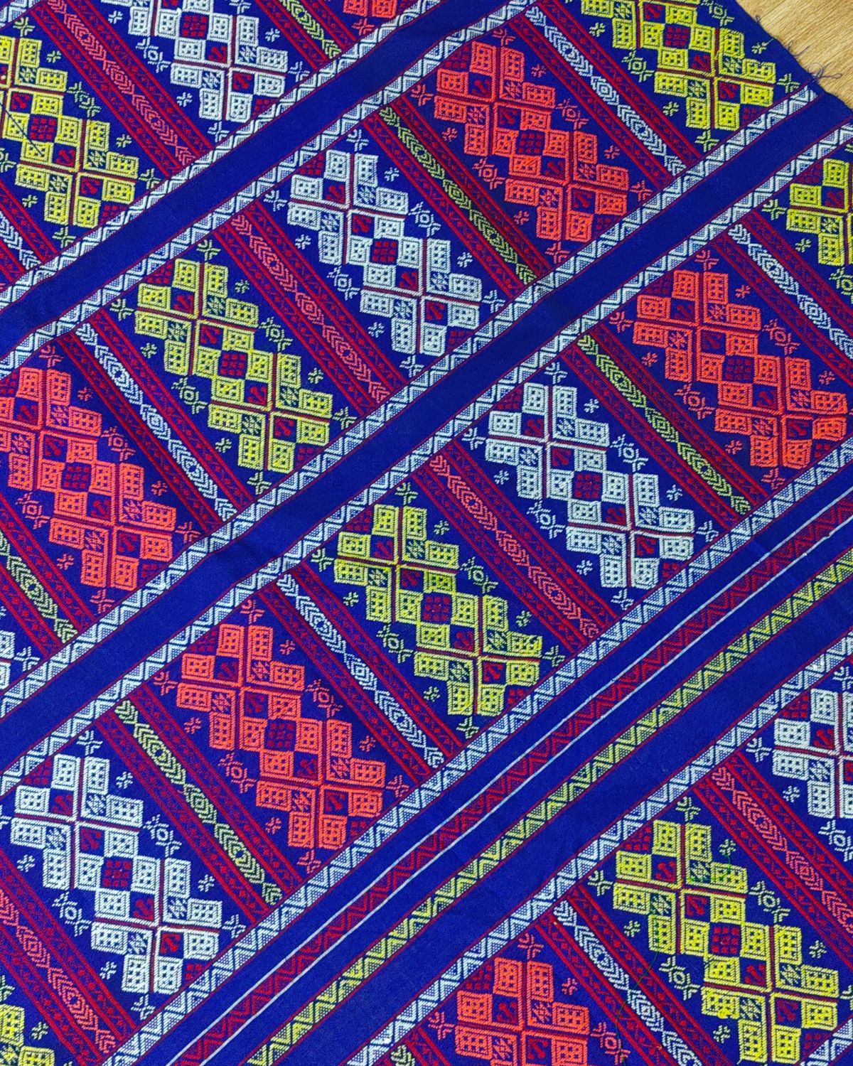 Mising design poti -Royal blue
