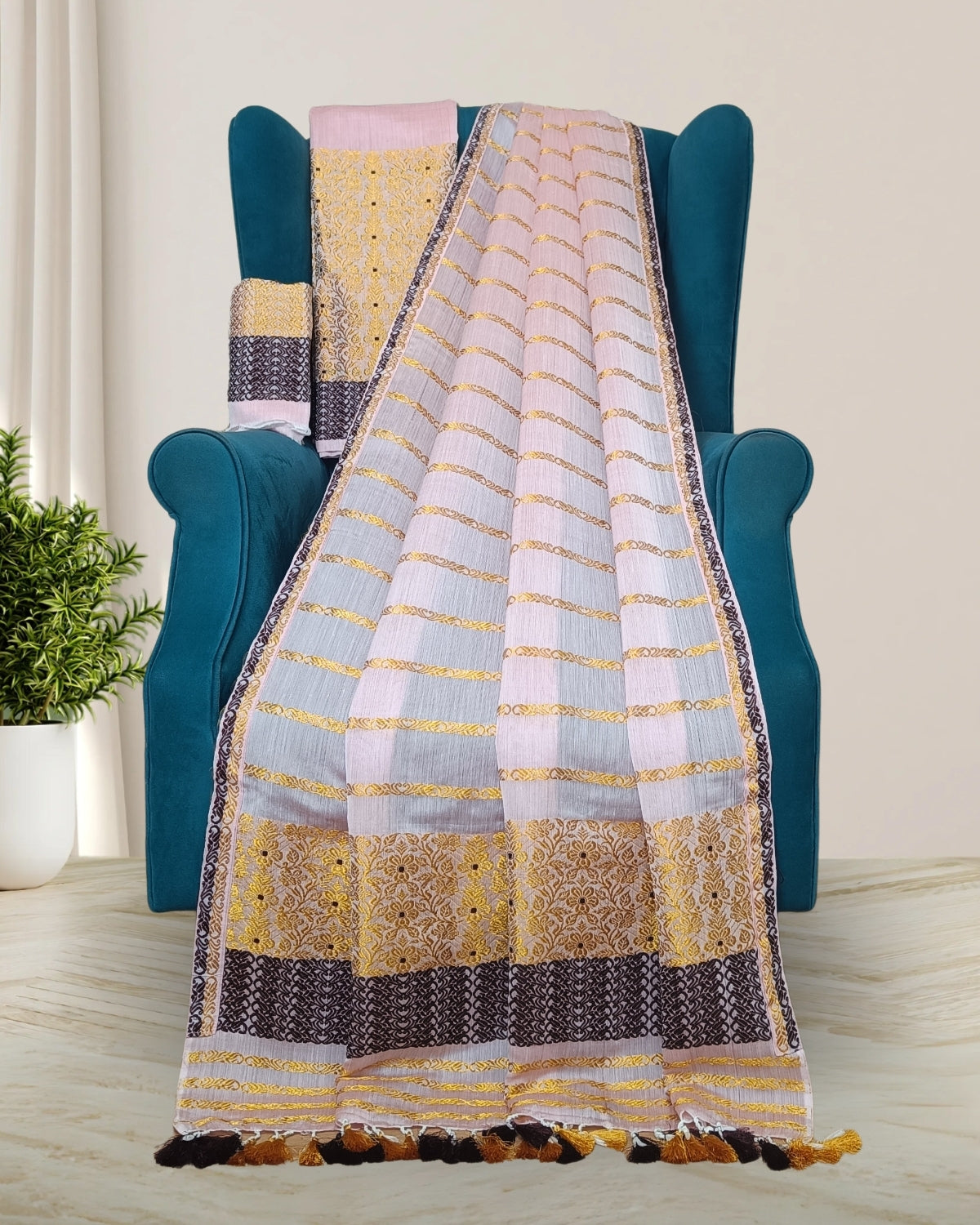 Kesapaat cotton mekhela sador