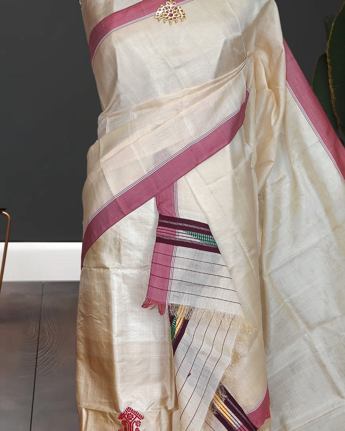 Nuni x tussar silk riha