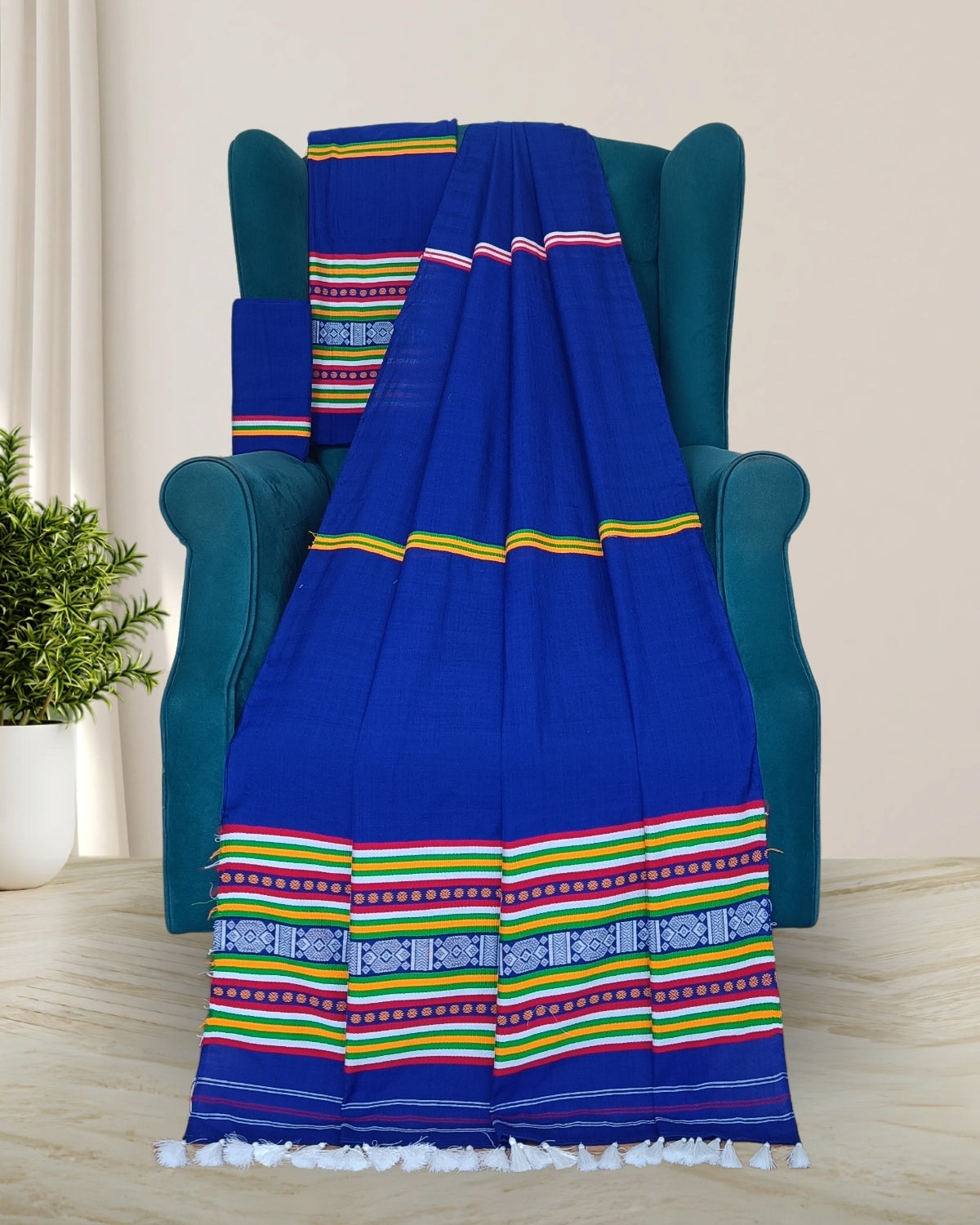 Ribi design Mising mekhela sador