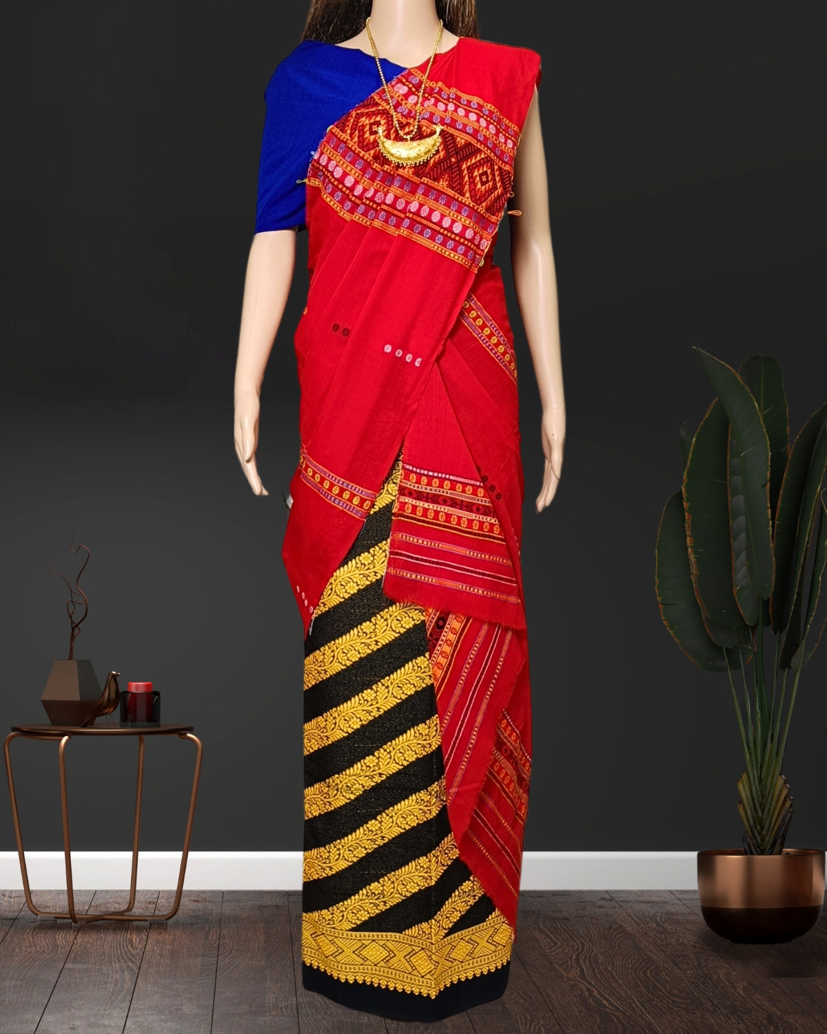 Gero design padmini cotton single chadar -Red