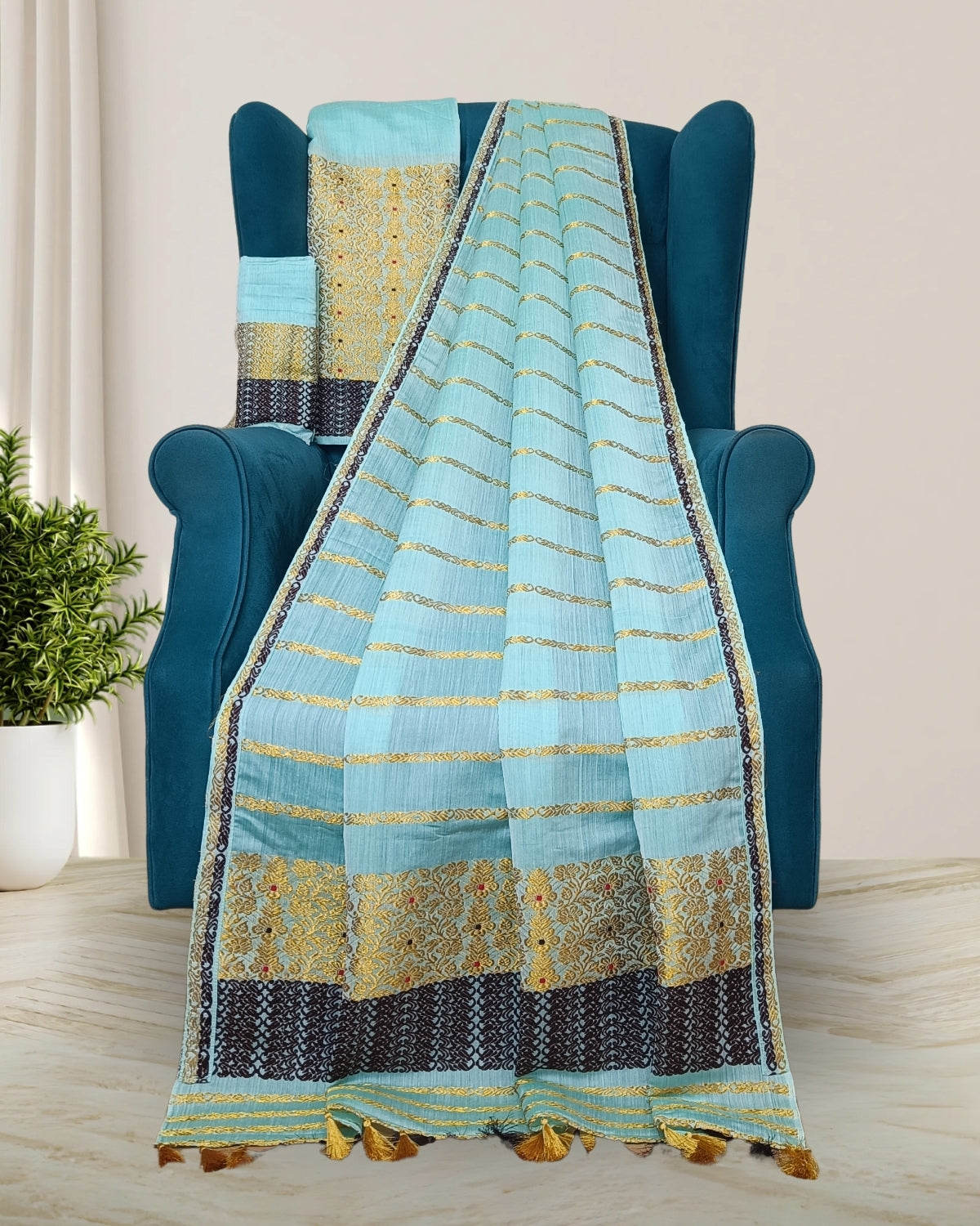 Kesapaat cotton mekhela sador