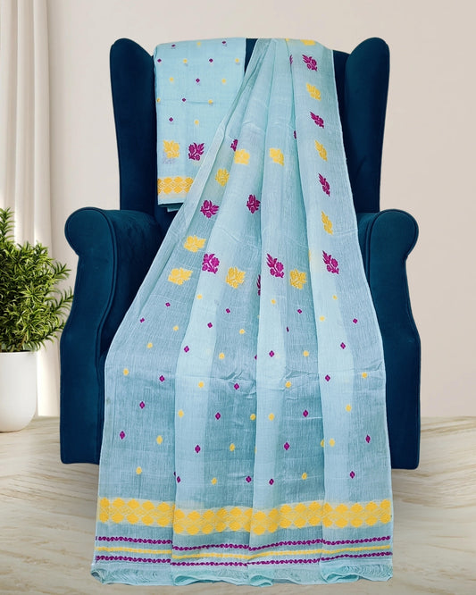 Kesapaat cotton mekhela sador