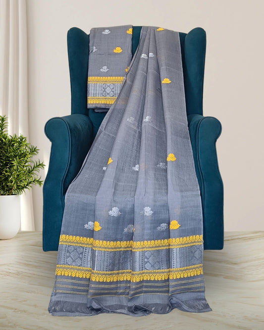 Nuni cotton mekhela sador