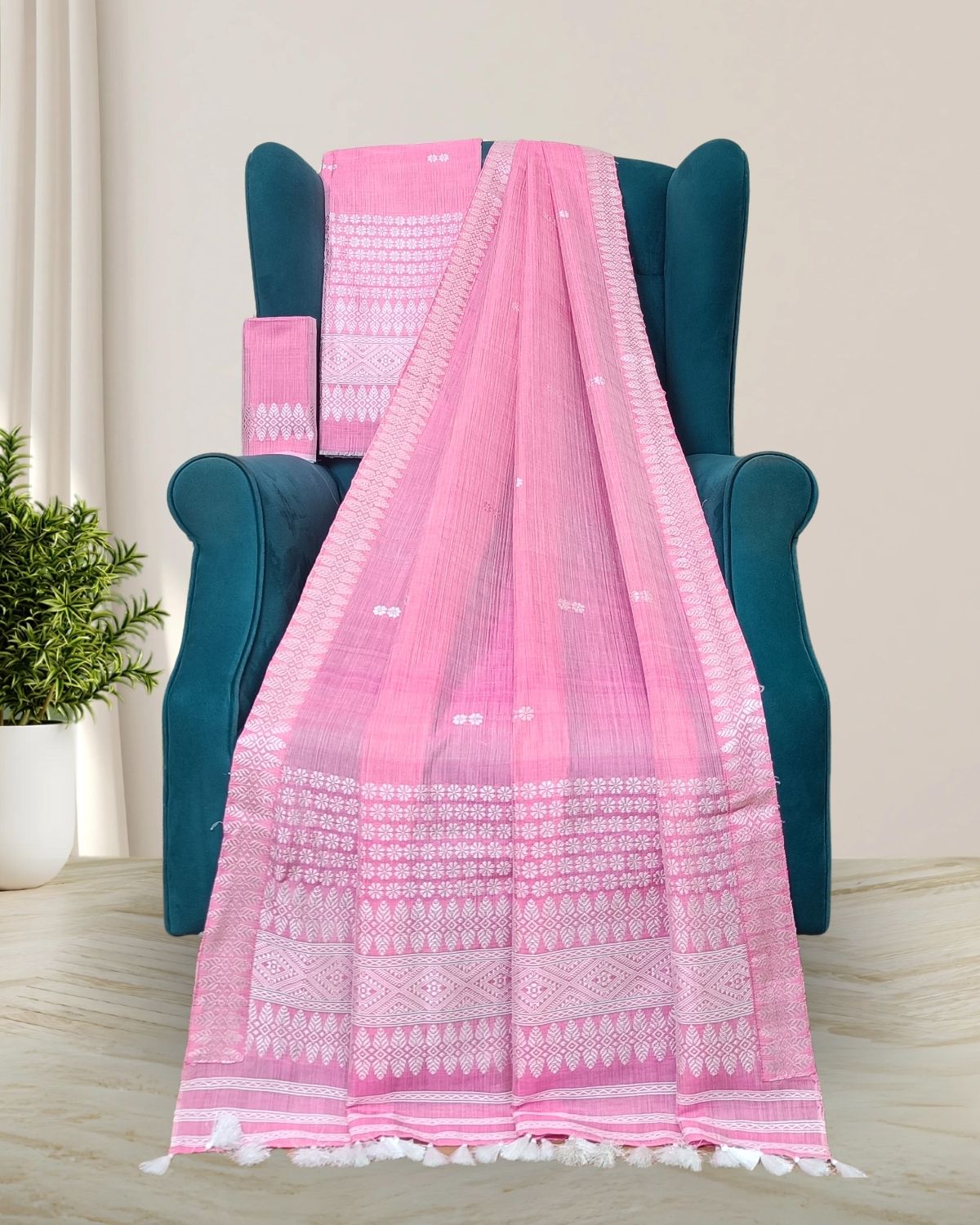 Padmini cotton X Reshmi paat mekhela sador