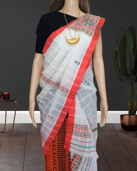 Gero design semi nuni single sador - White