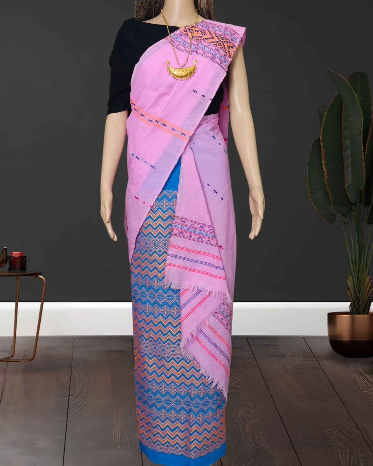 Gero design padmini cotton single sador