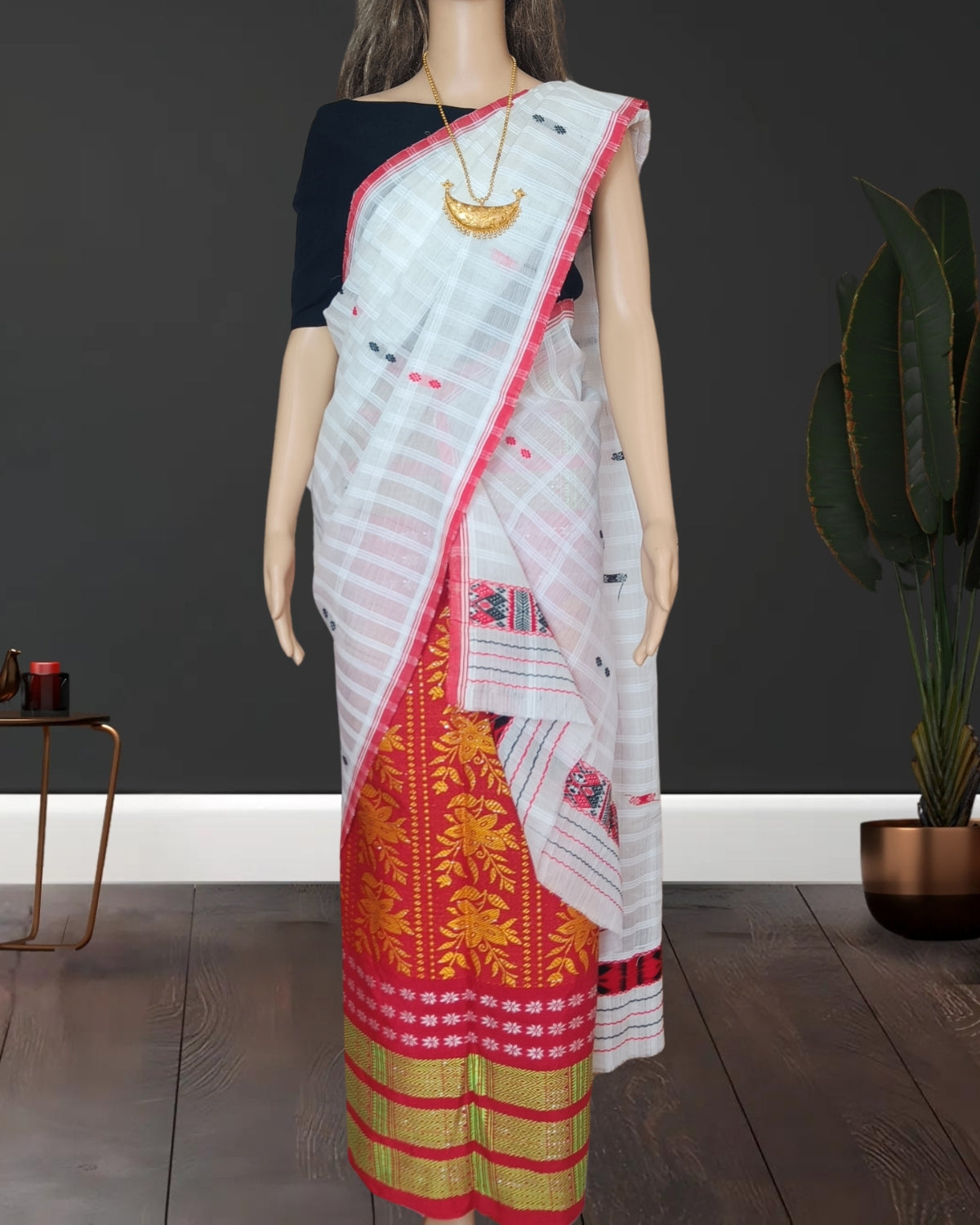 Gero design semi nuni single sador - White