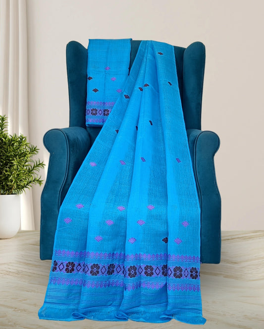 Nuni cotton mekhela sador