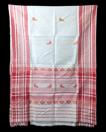 Mulberry silk x mercerised cotton - Assamese gamusa
