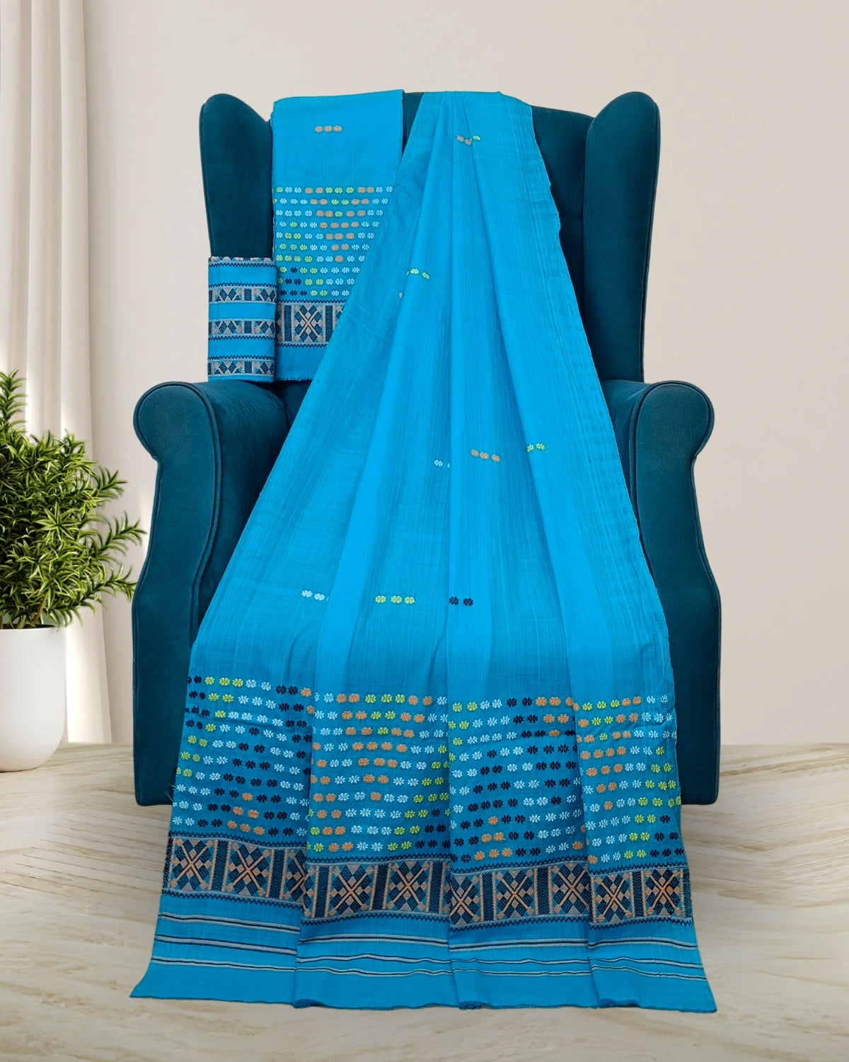 Padmini cotton Mising mekhela sador
