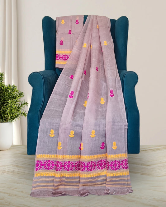 Nuni cotton mekhela sador