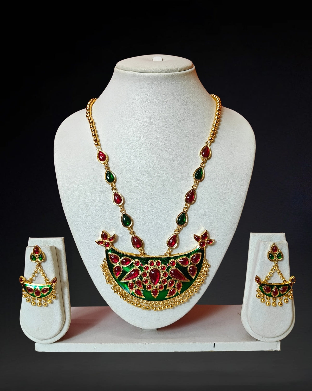 Green  junbiri set