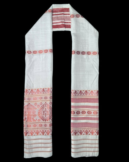 Mulberry silk x mercerised cotton - Assamese gamusa