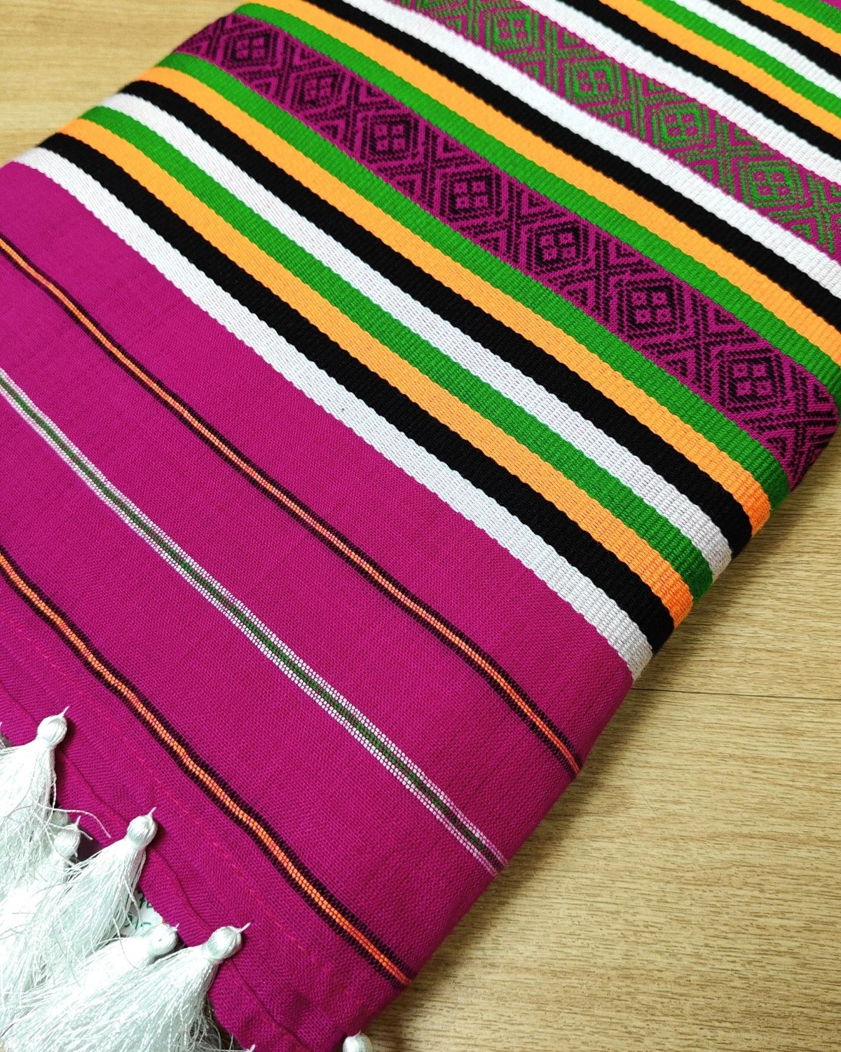 Ribi design Mising mekhela sador